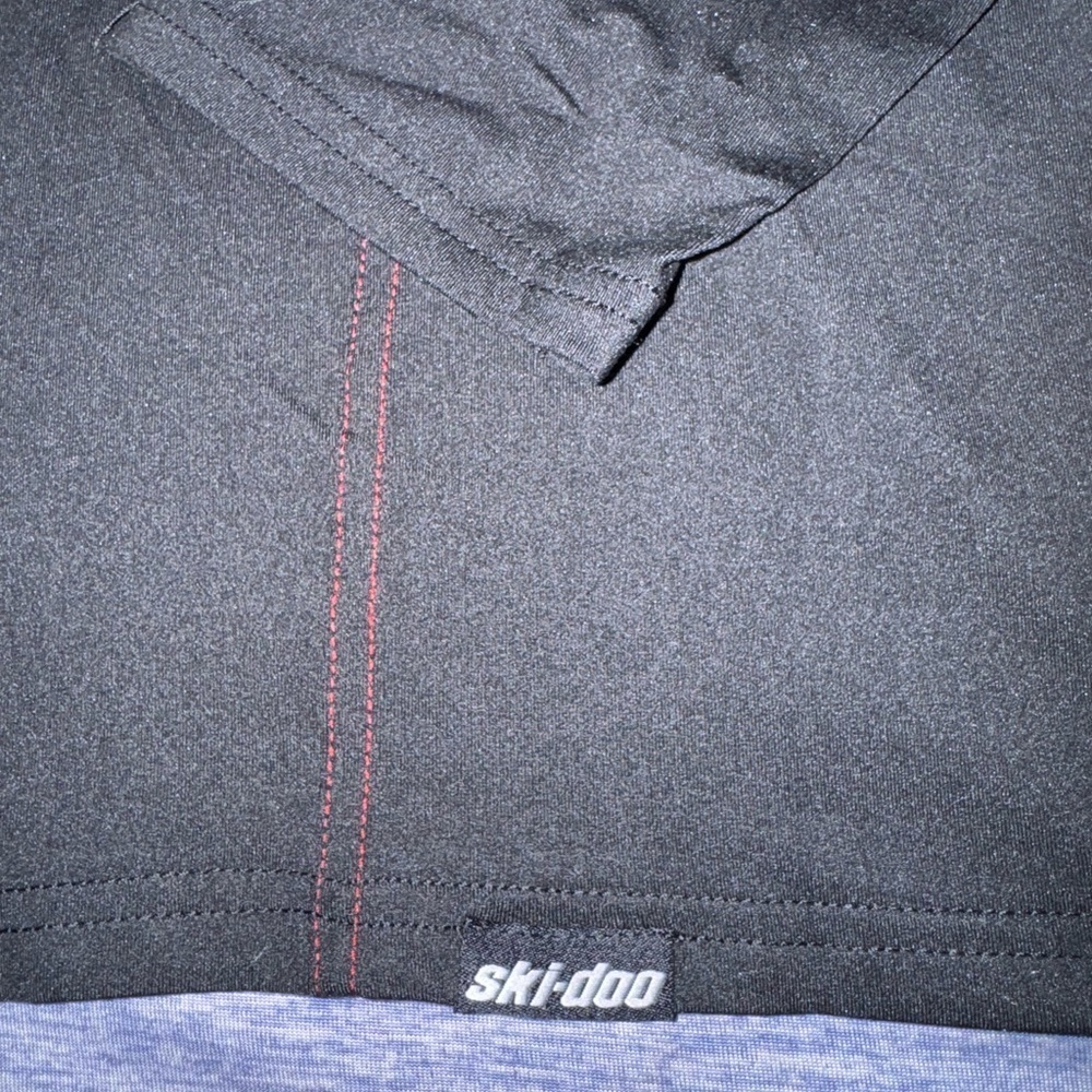 Ski-Doo Black Long Sleeve Performance Tee - Picture 4 of 7